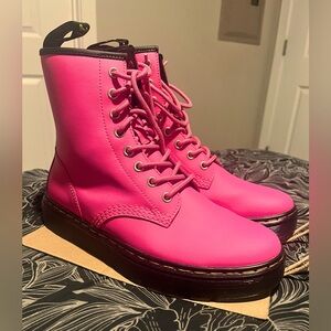Dr Martens Thrift Pink Zavala Boots